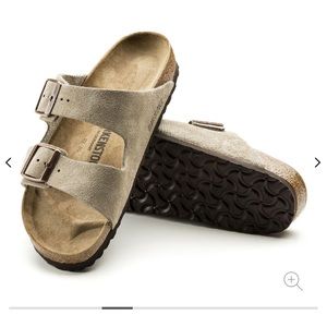 Birkenstock Arizona - Taupe - Narrow Fit
